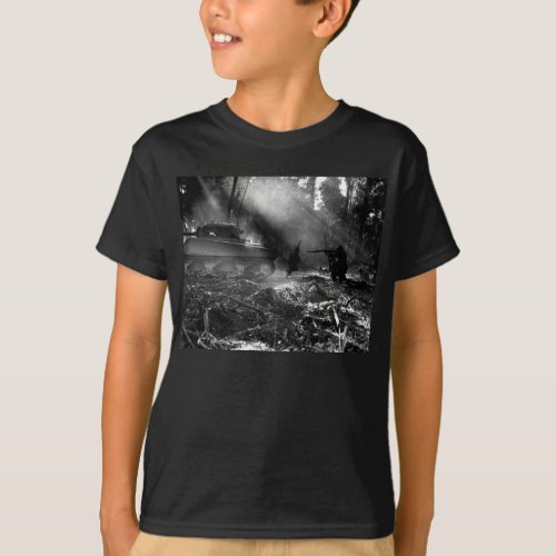 Soldiers at Bougainville Solomon Islands 1944 T_Shirt