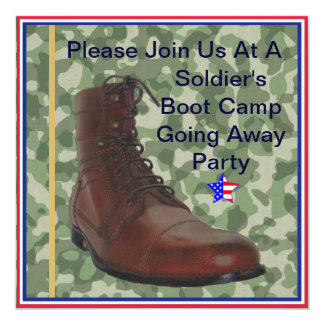 Military Going Away Party Invitations & Announcements | Zazzle