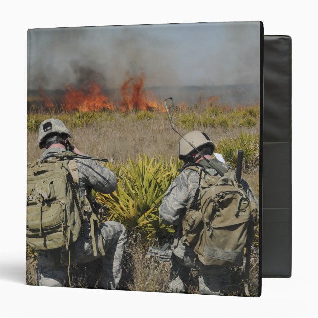 Soldiers call in information binder (Front/Inside)