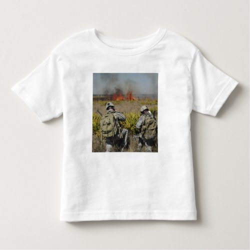 Soldiers call in information toddler t_shirt