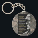 soldiers creed keychain<br><div class="desc">creed</div>