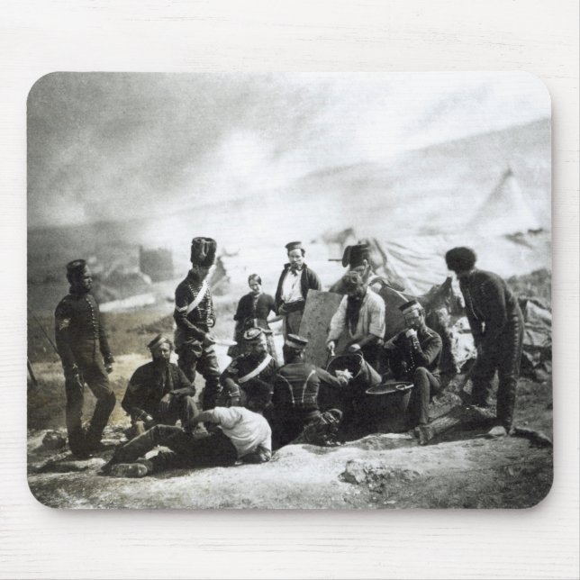 Soldiers in the Crimea, c.1855 Mouse Pad (Front)