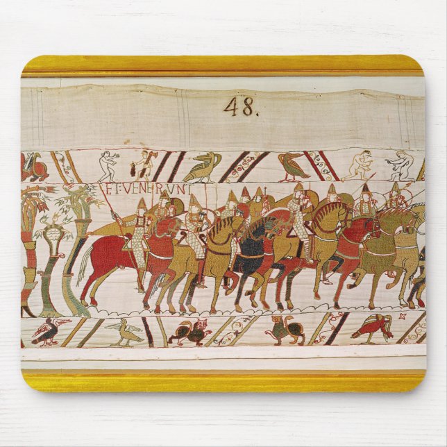 Soldiers leaving Hastings to do battle with Mouse Pad (Front)