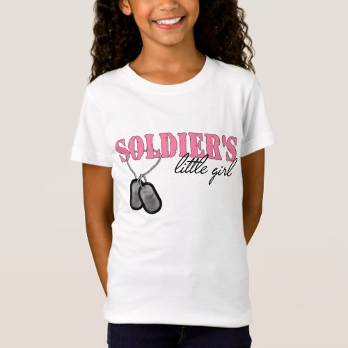 Soldiers Little Girl T_Shirt