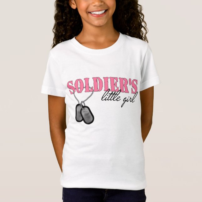 Soldier's Little Girl T-Shirt (Front)
