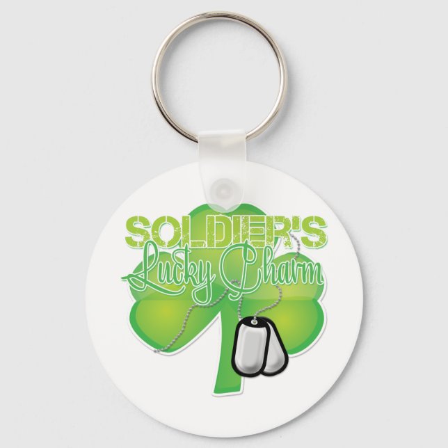 Soldier's Lucky Charm Keychain (Front)