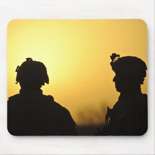 soldiers mouse pad