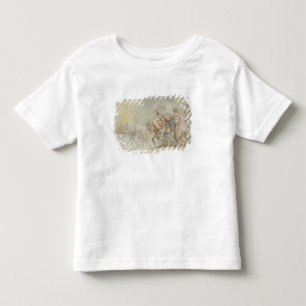 Soldiers on a March, 1805 (pen & ink and watercolo Toddler T-shirt