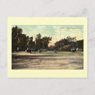 Soldiers Place, Buffalo NY 1908 Vintage Postcard