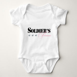 Soldier's Princess Baby Bodysuit