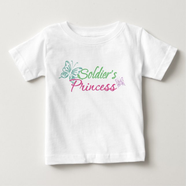Soldier's Princess Baby T-Shirt (Front)