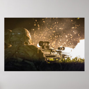 Soldiers Return Fire Poster