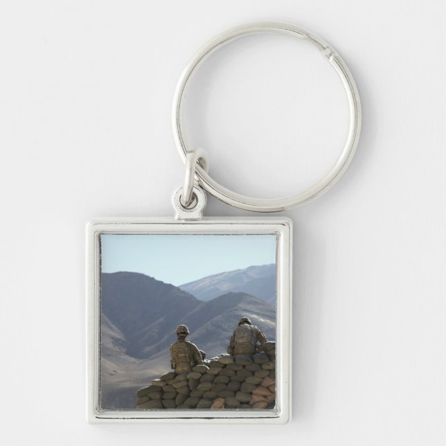 soldiers run communications equipment keychain (Front)