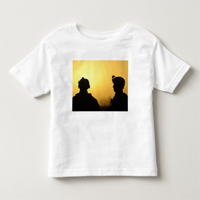 soldiers toddler t-shirt (Front)