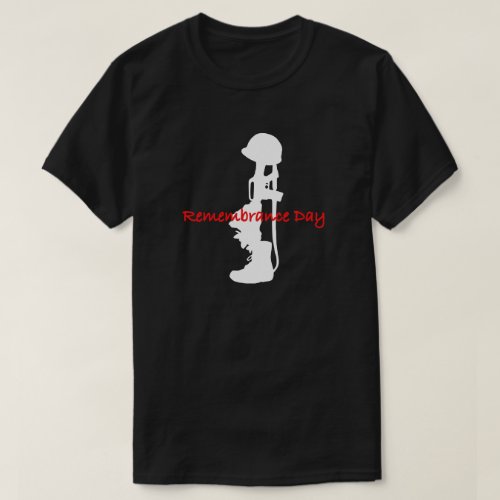 Soldiers Tribute Remembrance Day T_Shirts