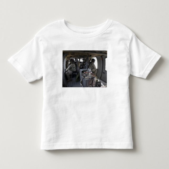 soldiers watch for hazards toddler t-shirt (Front)