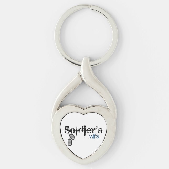 Soldier's Wife Keychain (Front)