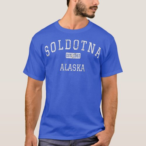 Soldotna Alaska AK Vintage  T_Shirt