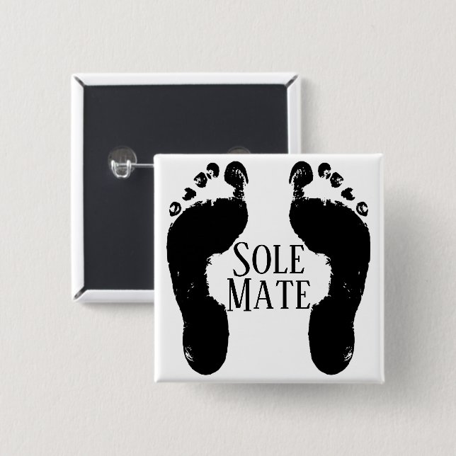 Sole Mate Button (Front & Back)
