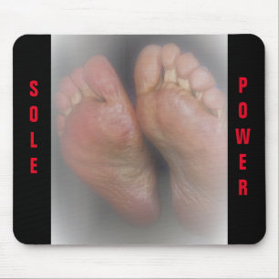 SOLE POWER MOUSE PAD