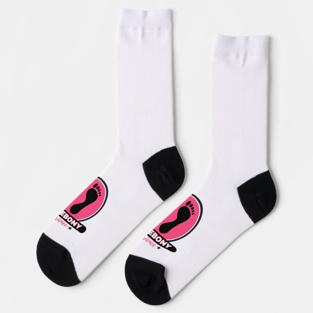 SoleEbonyX Socks (Left)