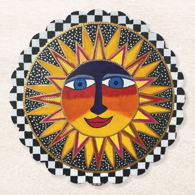 Soleil Paper Coaster (Front)