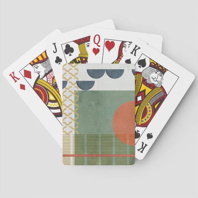 Soleil Rouge III Poker Cards (Back)