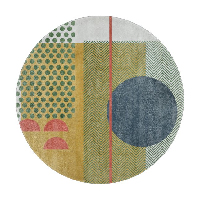 Soleil Rouge IV Cutting Board (Front)