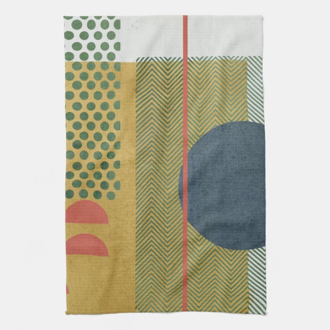 Soleil Rouge IV Kitchen Towel (Vertical)