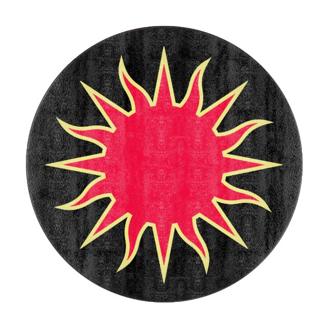 Soleil Sun Sole Cutting Board (Front)