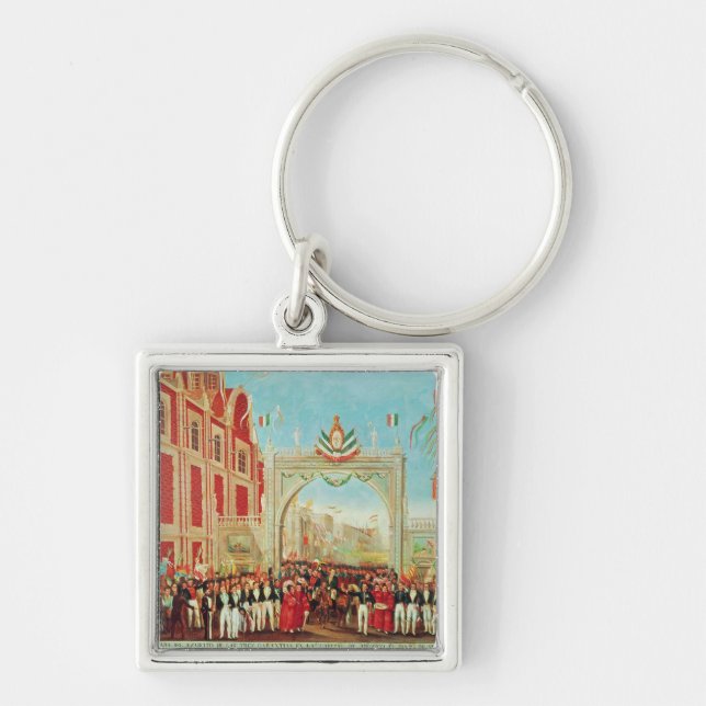 Solemn and Peaceful Entry of the Army Keychain (Front)