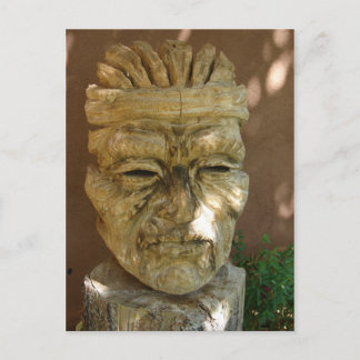 Solemn Face Postcard
