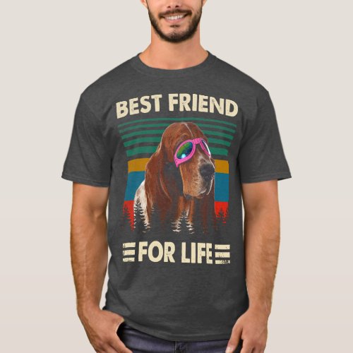 Solemn Sniffers Hound Best Friends For Life Tee fo