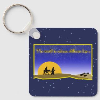 Solemn Stillness Keychain