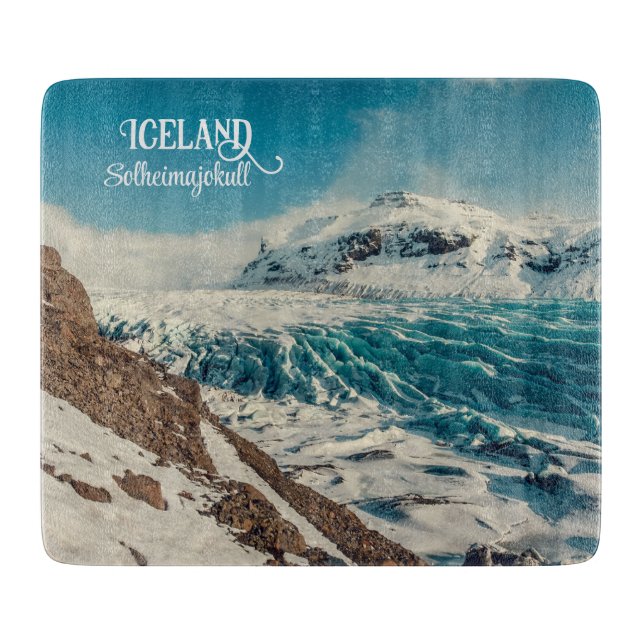 Solheimajokull, Iceland Cutting Board (Front)