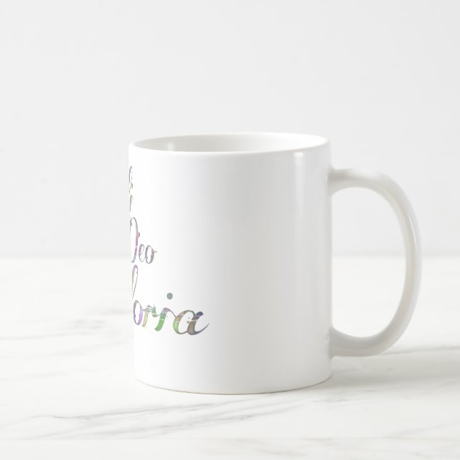 Soli Deo Gloria Coffee Mug (Right)