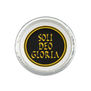 Soli Deo Gloria Ring