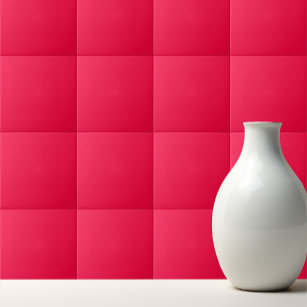 Solid american rose red ceramic tile
