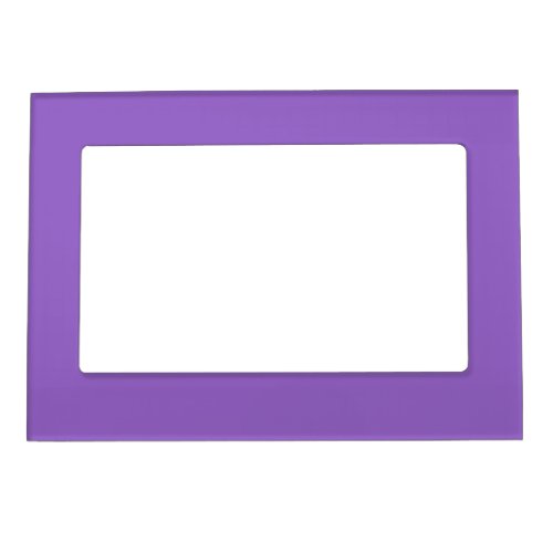 Solid amethyst purple magnetic frame