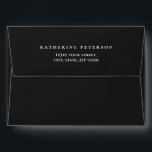 Solid Anthrazit Black Envelope<br><div class="desc">Solid Anthrazit Black Envelope with address</div>