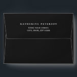 Solid Anthrazit Black Envelope<br><div class="desc">Solid Anthrazit Black Envelope with address</div>