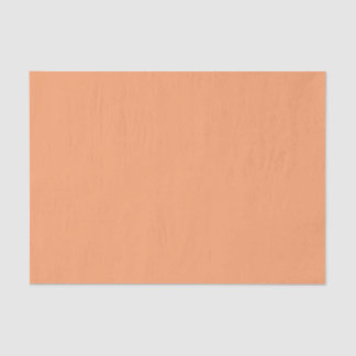 Solid Apricot Tissue Paper