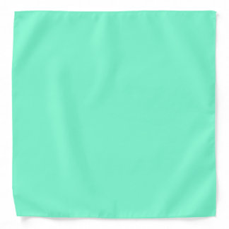 Solid Aquamarine Bandanna