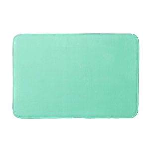 Solid Aquamarine Bath Mat
