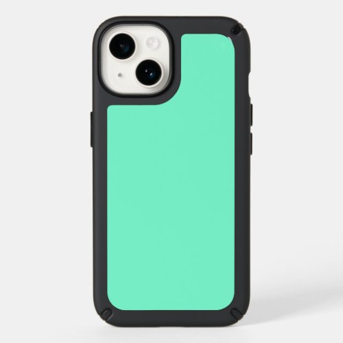 Solid Aquamarine Speck iPhone 14 Case