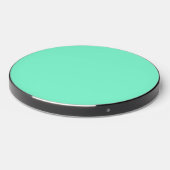 Solid Aquamarine Wireless Charger (Front 2)