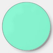 Solid Aquamarine Wireless Charger (Front)
