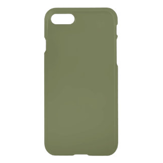 Solid Army Green iPhone SE/8/7 Case