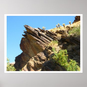 Solid As A Rock San Jacinto Andreas Canyon Poster by UCanSayThatAgain at Zazzle