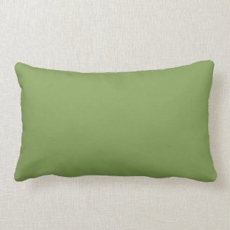 Solid Asparagus Green Pillows
